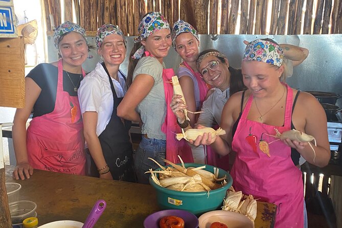 Tamales or chiles rellenos cooking class,tequila & Mezcal tasting - Key highlights worth circling on your plan
