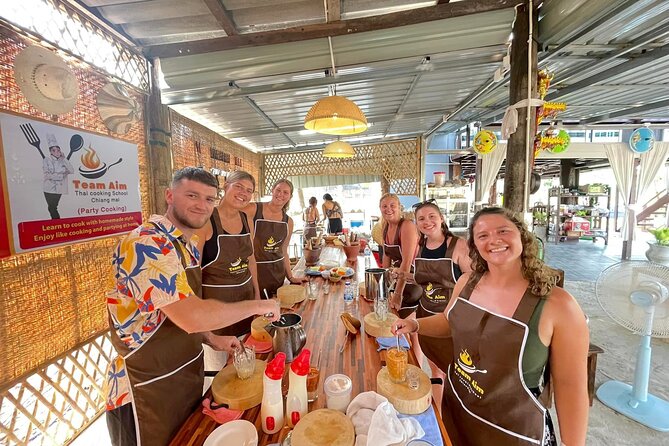 Team Aim Thai Cooking School (#1 Cooking Class in Chiang Mai) - What you’ll cook: spring rolls, curry paste, curry, and more