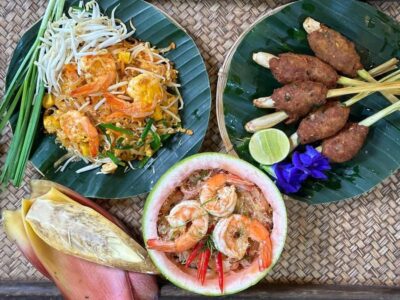 Thai cooking class &Market tour by Amazon Prime Series Chef. - The bamboo-hut kitchen in Khao Lak: hands-on cooking, not watching
