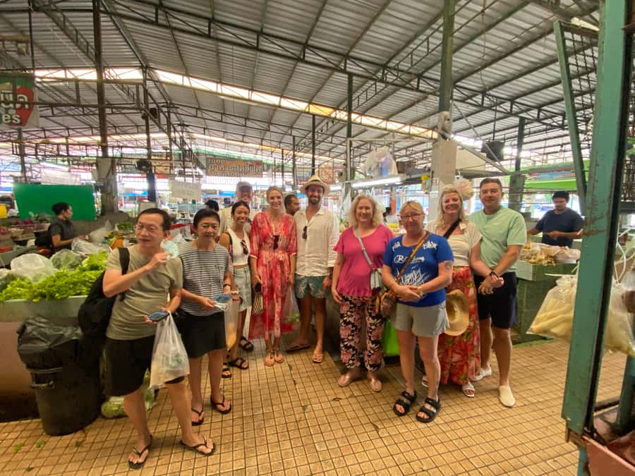 Thai Cooking Class with Market & Garden Tour - Hands-on cooking: picking 3 dishes and learning the why