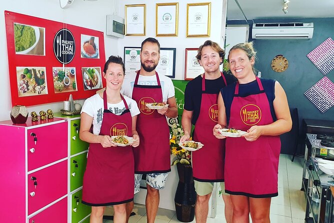 Thai Cooking Class with Market Tour in Phuket by VJ - Light Refreshments and a Recipe Book You’ll Actually Use