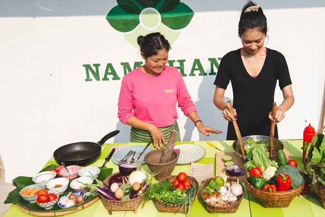 The Namkhan - Cooking Class - The Namkhan setting: where the cooking class starts