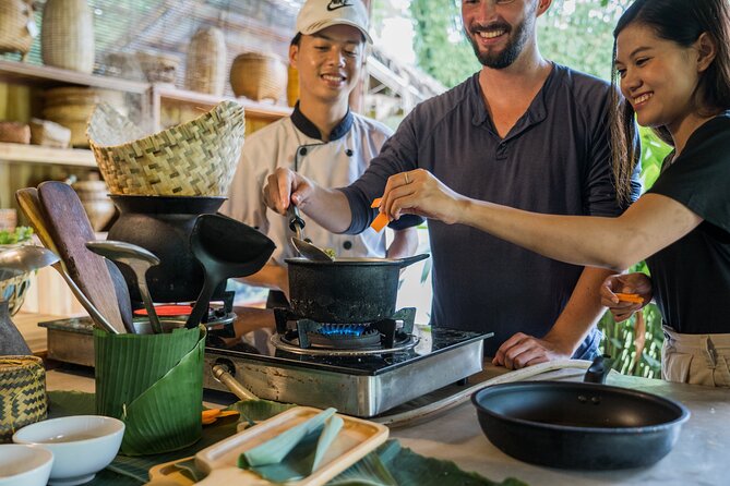The Namkhan - Cooking Class - Eating what you made: farm-to-table satisfaction
