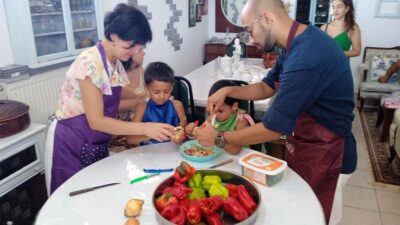 Thessaloniki: Private Greek Cooking Class and Meal at a Farm - Meeting Maria and Anglos at the farm’s home base