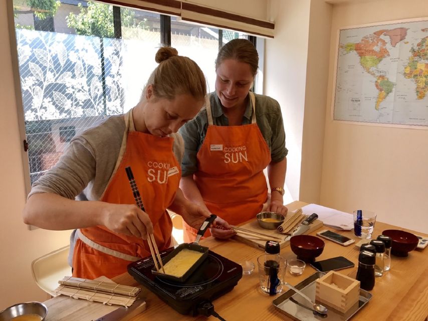 Tokyo: Wagyu and 7 Japanese Dishes Cooking Class - Course by Course Cooking: Cutting, Mixing, Stuffing, and Hotplate Timing