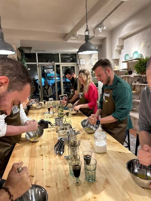 Traditional Albanian Cooking Class in Tirana & Raki Tasting - The Main Recipes: Burek Dough, Pershesh Chicken, and Sheqerpare
