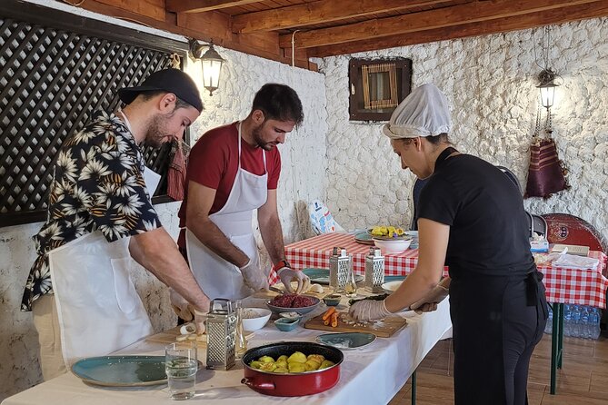 Traditional Bosnian Cooking Class in Mostar with Lunch and Drinks - Food House Mostar: your meeting point and welcome setup