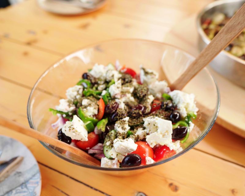 Traditional Greek Cooking Class @ Lefkada Micro Farm - Eating at the Farmer’s Table: the real payoff is shared food