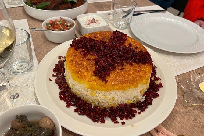 Traditional Persian Cooking Class in Stockholm with a Local - Hands-on cooking: choose two dishes and cook them from scratch