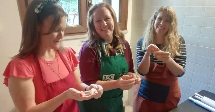 Traditional Sardinian Lunch and Cooking Class In Cagliari - The main event: making stuffed Culurgiones with sev