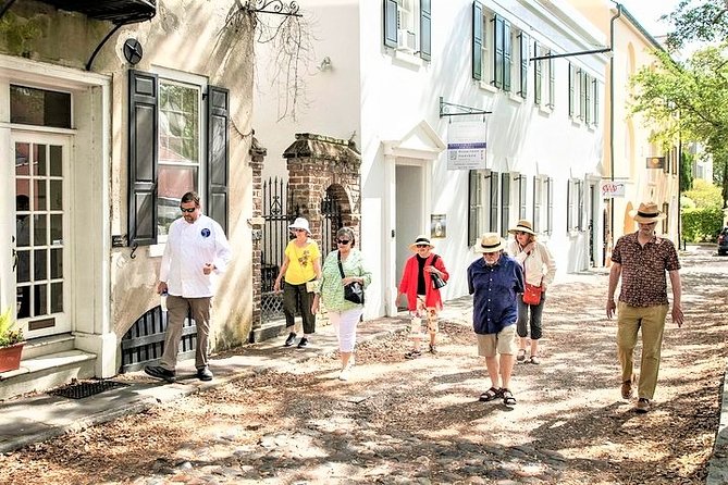 Undiscovered Charleston: Half Day Food, Wine & History Tour with Cooking Class - Three-course lunch paired with wine pours