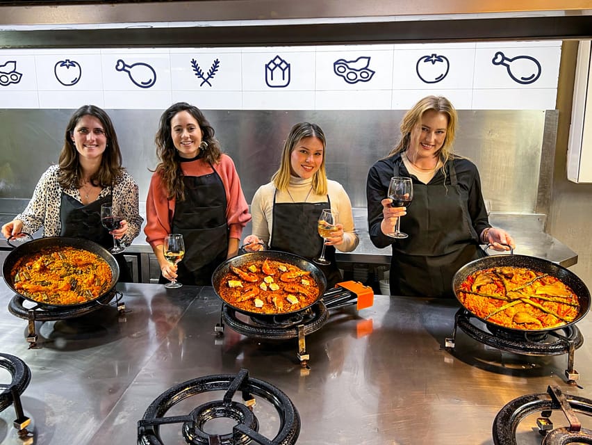 Valencia: Paella Cooking Class with Central Market Tour - Key things to know before you go