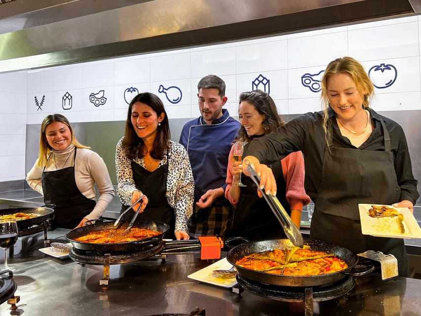Valencia: Paella Cooking Class with Central Market Tour - Your guide and the team: English instruction with real personality