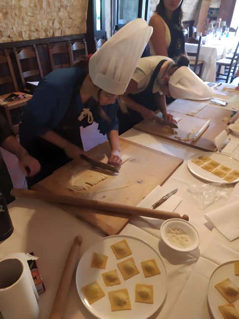 Valnerina/Pasta cooking class in a 12th century location - The tasting moment, certificate, and take-home goodies