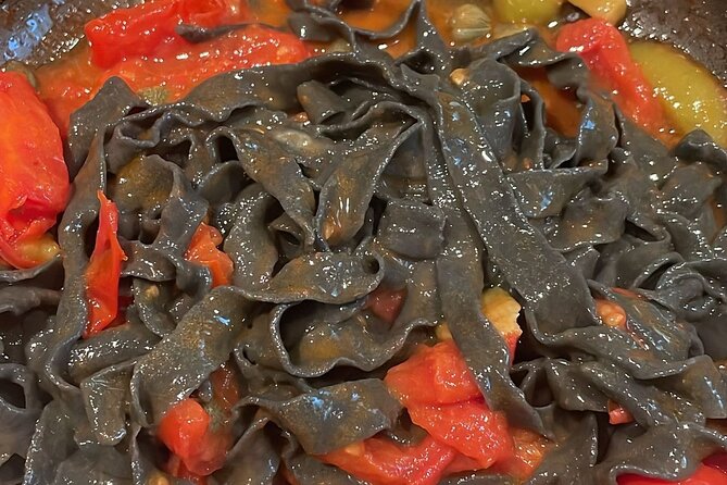 Venice Cooking Class in Mestre Pasta and Tiramisu Wine - Seasonal color in the dough (spinach or beetroot)