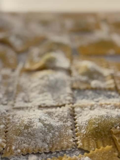Verona: Pasta Cooking Class with Wine Tasting - Hands-on pasta lesson: fresh fettuccine and ravioli from scratch