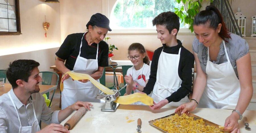Verona: Tortellini Cooking Class and Lunch with Mamma Ivana - The part that makes it worth it: you eat your tortellini for lunch