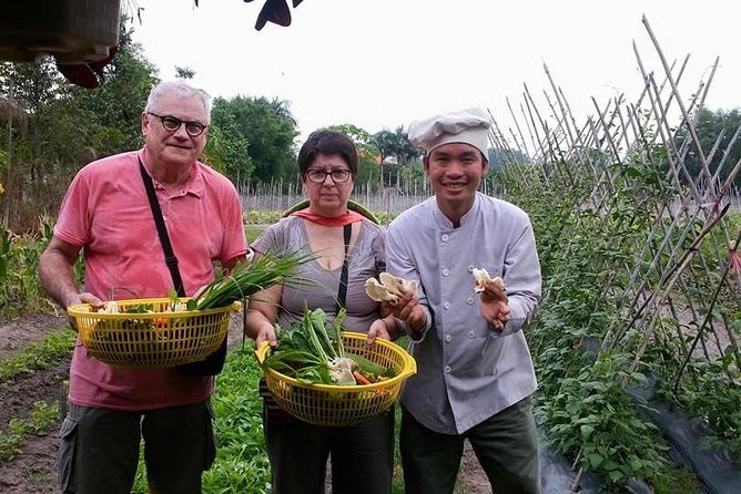 Vietnamese Cooking Class and Cu Chi Tunnels Tour from Ho Chi Minh City - Hands-on cooking in HCM: pick ingredients, cook four dishes, eat as you go