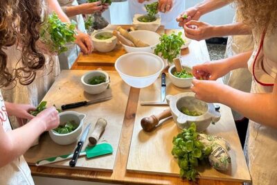 With Tiziana Cooking Class for Pesto , Gnocchi and Tiramisù - Homemade Gnocchi: Turning Your Pesto Into a Real Meal