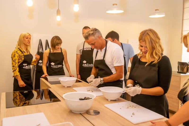 Zadar: Private Cooking Class - What happens in 150 minutes, from welcome drink to your finished plate